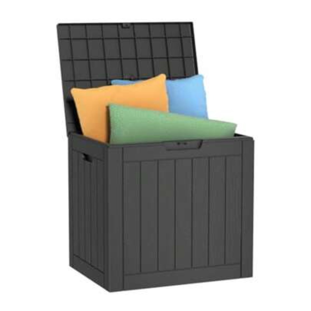 Outdoor Furniture Black - 30 Gallon Deck Box Outdoor Storage