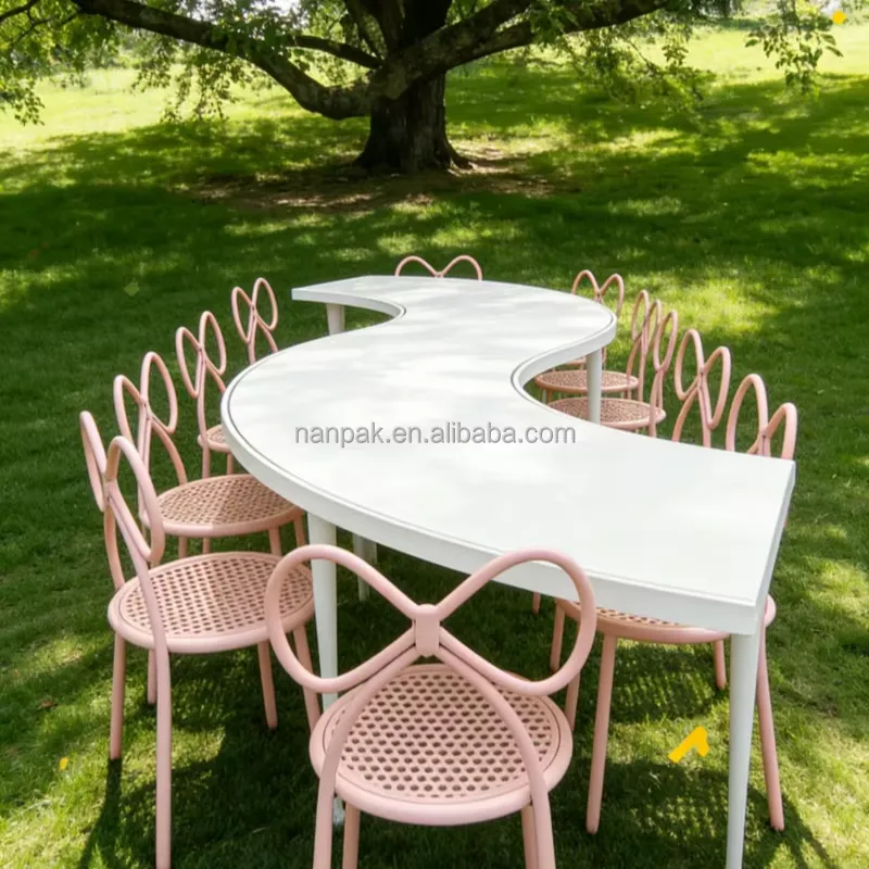 S Type Wooden Magic Table 2 in - Outdoor Furniture Types ulasan dan harga
