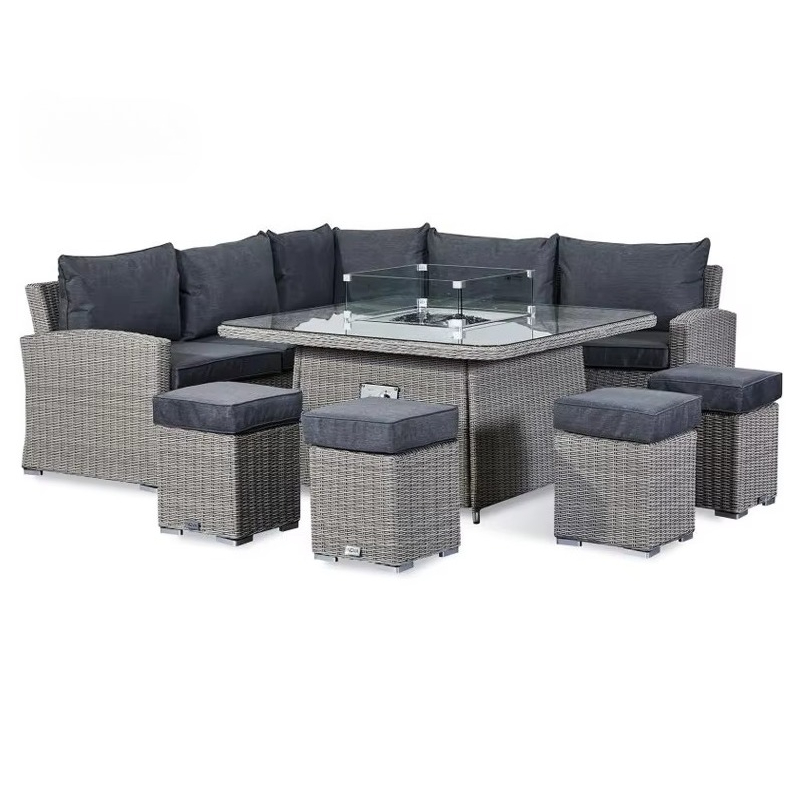 Garden Patio Sofa Set Waterpro - Outdoor Furniture Set With Fire Pit ulasan dan harga