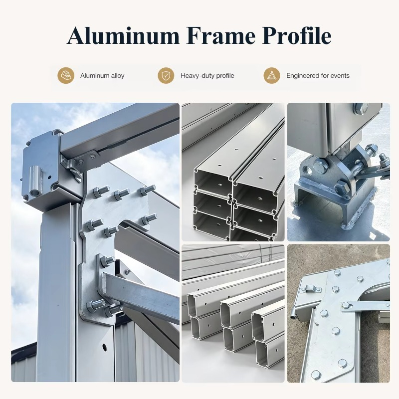 Customizable Aluminum Frame A‑ - Outdoor Furniture Patio ulasan dan harga