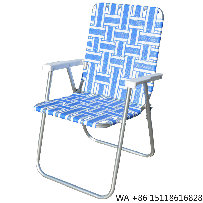 Folding Patio Lawn Webbed Chai - Outdoor Furniture Patio ulasan dan harga