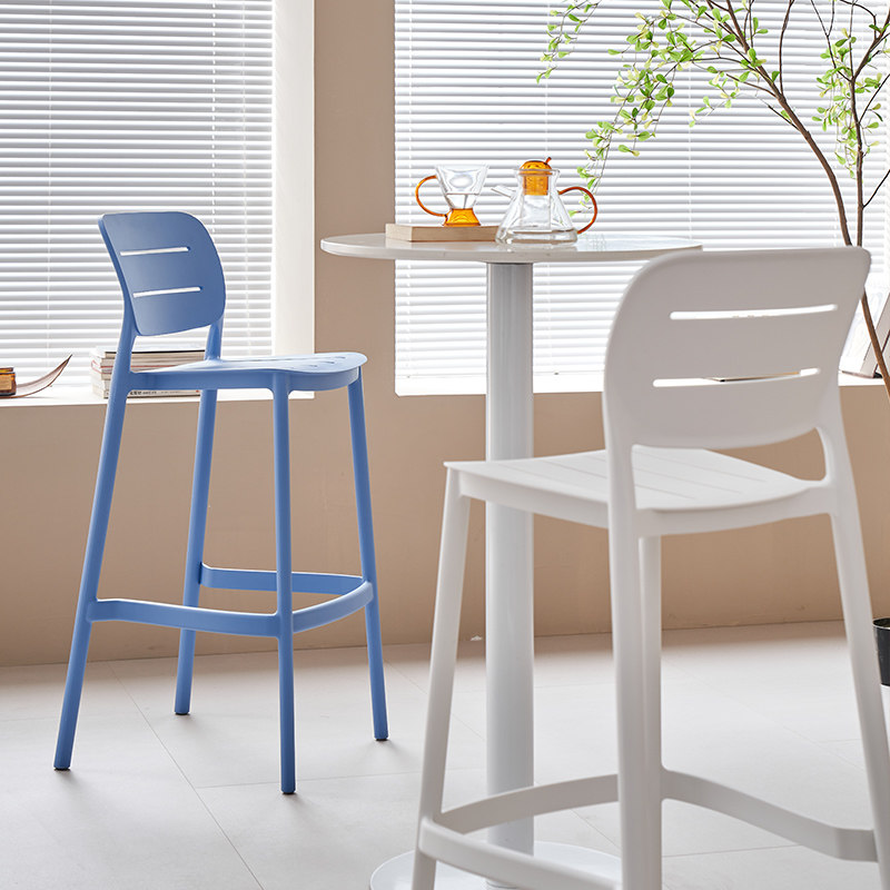 Modern Stackable Bar Stool, Li - Outdoor Furniture Kitchener ulasan dan harga