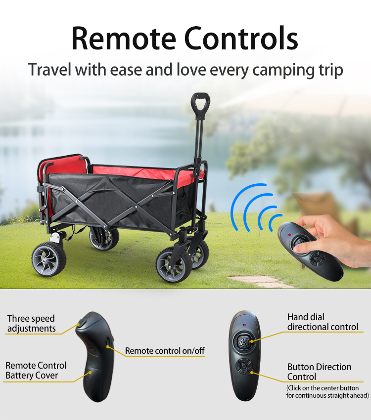 Electric Camping Wagon Cart Fo - Outdoor Furniture Shop ulasan dan harga