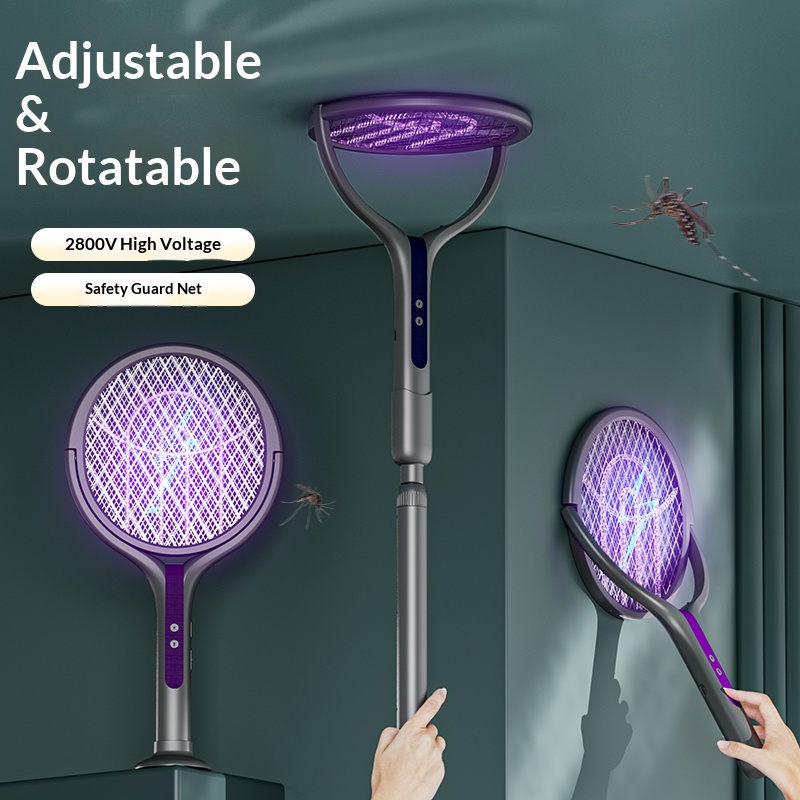 Rotating Head Bug Zapper Racke - Outdoor Furniture Hay ulasan dan harga