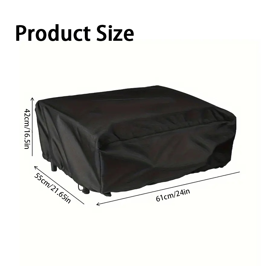 1pc Black Oven Protective Cove - Outdoor Furniture Black ulasan dan harga