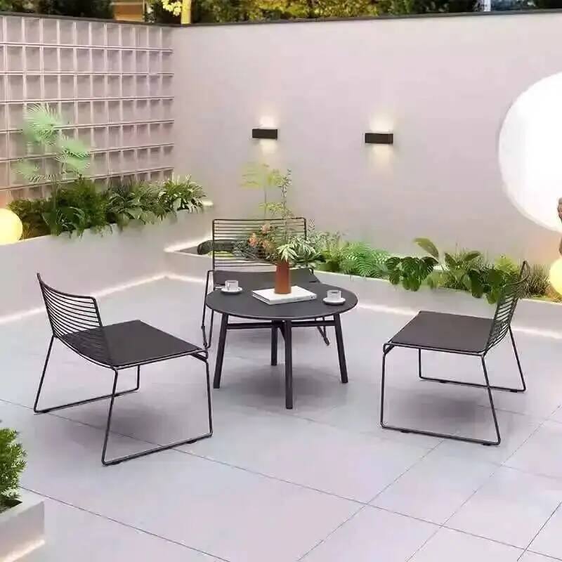 Simple Cafe Balcony Leisure Ir - Outdoor Furniture Shop ulasan dan harga
