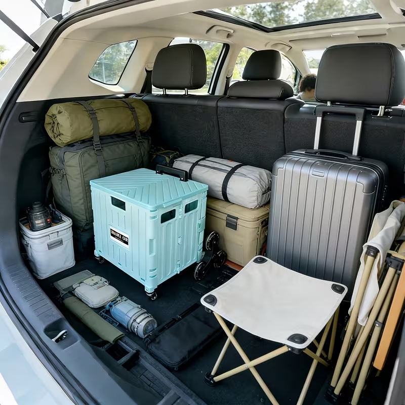 Portable Shopping Trolley,Offi - Outdoor Furniture Shop ulasan dan harga