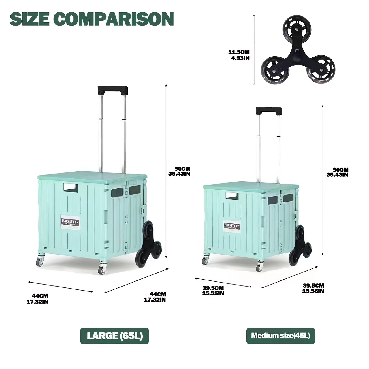 Portable Shopping Trolley,Offi - Outdoor Furniture Shop ulasan dan harga