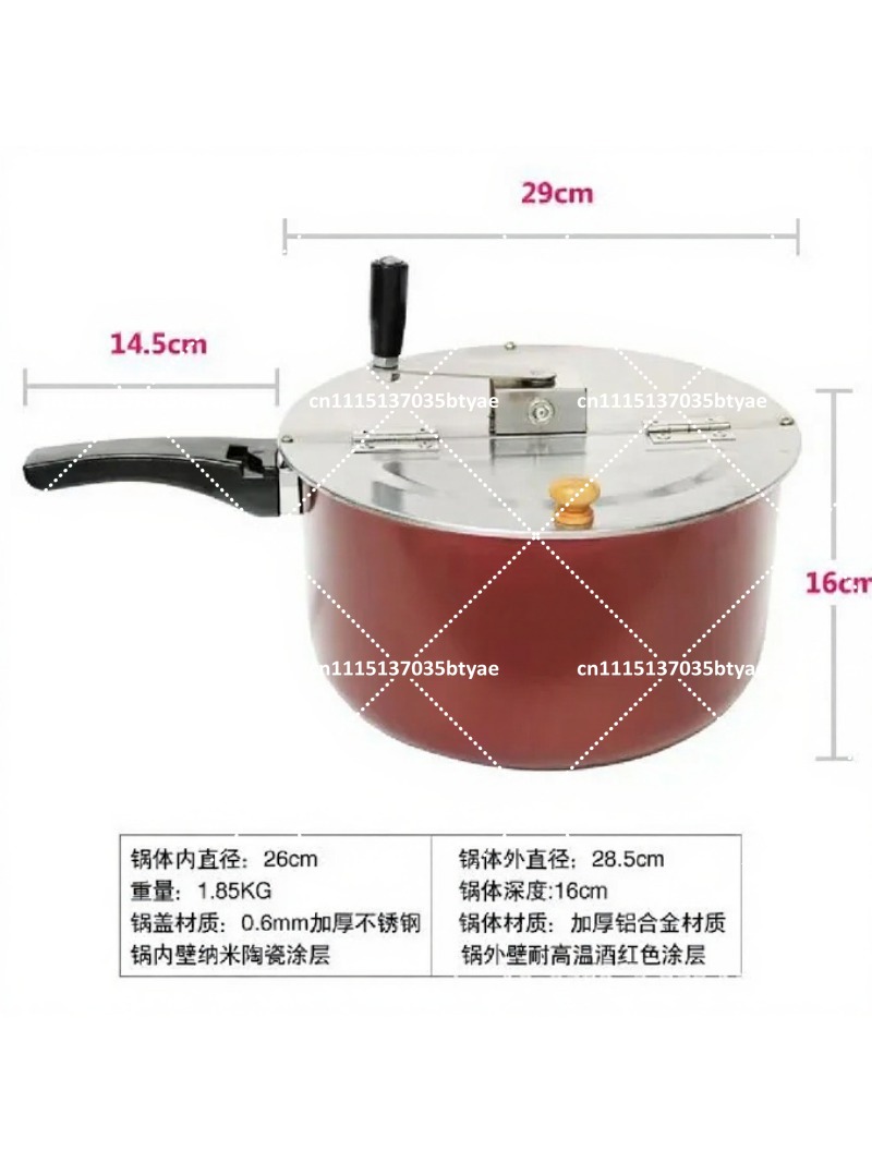 Automatic Stirring Gas Popcorn - Outdoor Furniture Easy To Clean ulasan dan harga